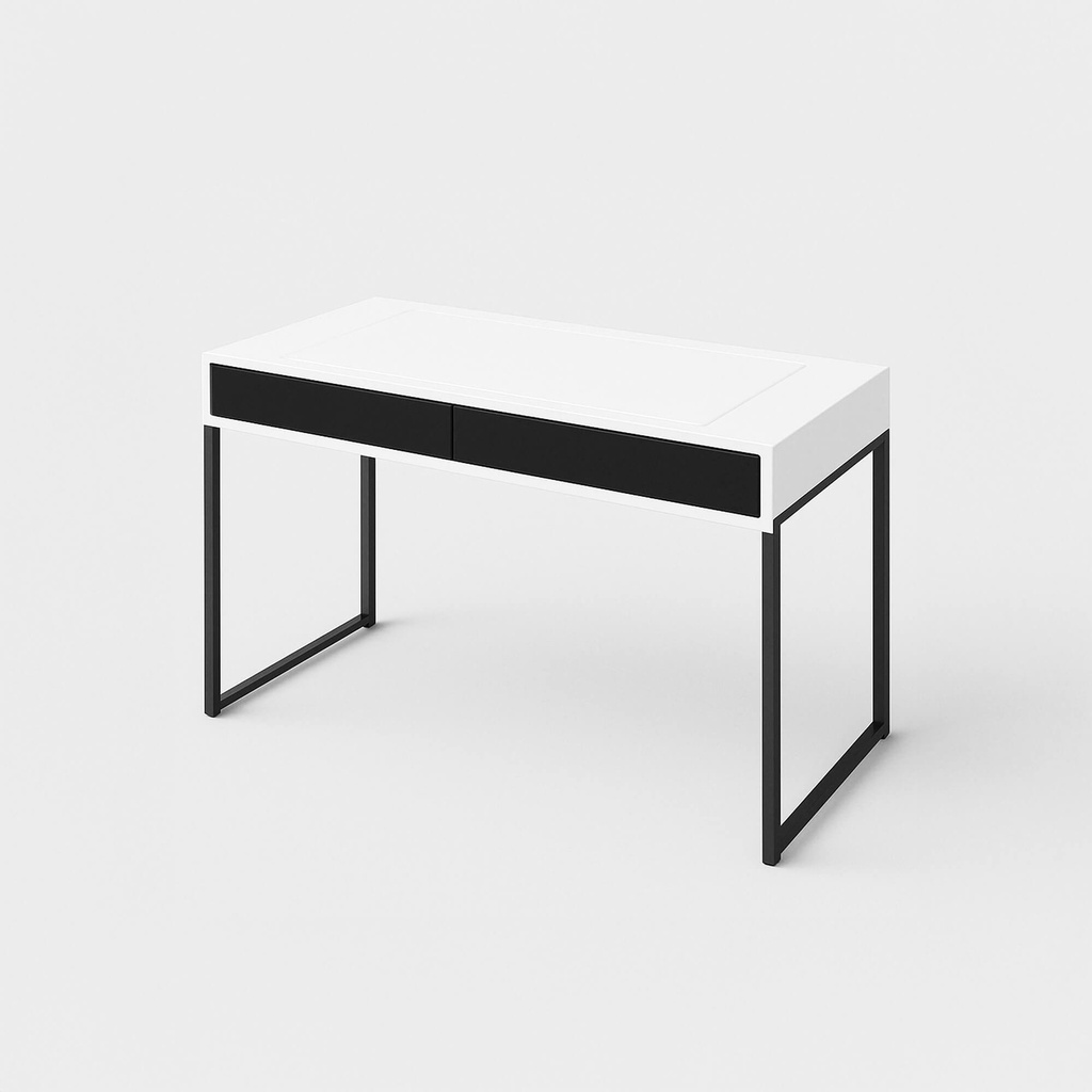 [FURN_0096] Customizable Desk * (White, Steel)